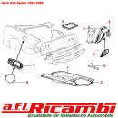 Reserveradwanne Alfa Spider 105/115 Bj.1966-1993