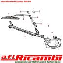 Scheibenwischer Edelstahl Steckbefestigung 7mm Alfa Spider 105/115 Bj.1970-1993