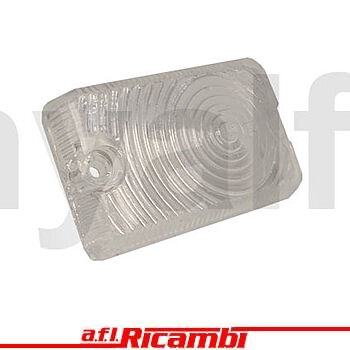 Standlichtglas weiss Carello (Chromsteg) Alfa Giulia 105/115 Bj.1962-1974