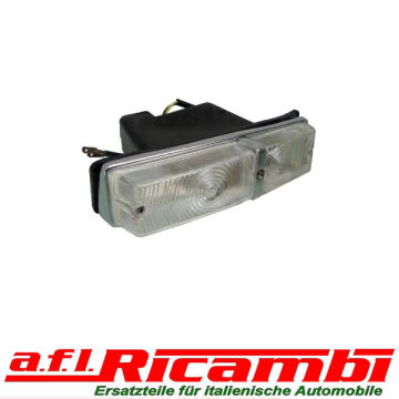 Blinker rechts weiß/weiß Carello (Chromsteg) Alfa Giulia 105/115 Bj.1962-1974