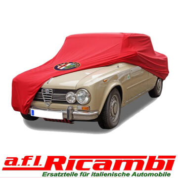 Car Cover rot Maßanfertigung Alfa Giulia 105/115 Bj.1962-1978