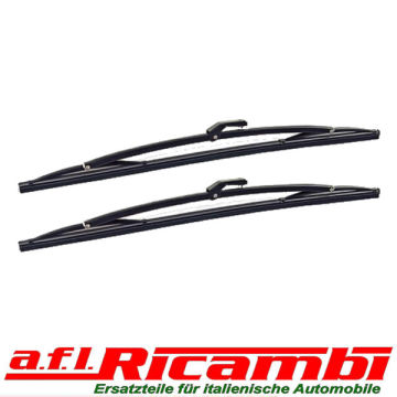 Scheibenwischer schwarz Steckbefestigung 9 mm Alfa Spider (105/115) Bj.1970-1985