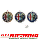 Alfa Romeo Milano Emblem emailliert, Durchmesser 55 mm