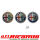 Alfa Romeo Milano Emblem emailliert, Durchmesser 55 mm