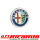 Alfa Romeo Emblem, Durchmesser 55 mm, diverse Alfa Romeo Modelle