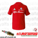 Alfa Romeo T-Shirt " Cuore Sportivo " rot