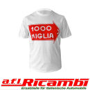 T-Shirt " Mille Miglia " weiß