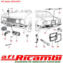 Befestigungsteil Grill Alfa GT Bertone Bj.1967-1977