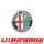 Emblem für Scudetto Alfa Romeo Milano emailliert 55 mm