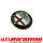 Alfa Romeo Emblem vorn und hinten, Durchmesser 75 mm