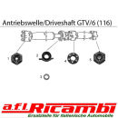 Lagerbock/Lager Kardanwelle Alfa Romeo GTV 6 (116)