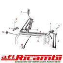 Fensterabstreifleiste innen Alfa Spider 105/115 Bj.1966-1993