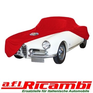 Car Cover rot, Maßanfertigung Alfa Giulietta/Giulia Spider (750/101) Bj. 1955-1965