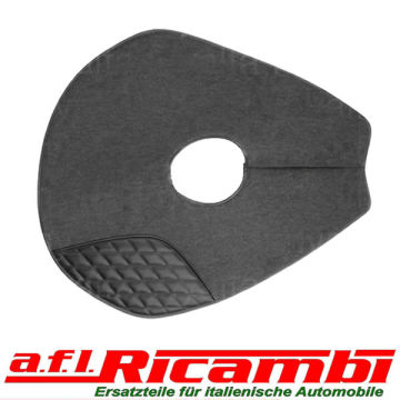 Getriebetunnelabdeckung Velours grau Alfa Spider 1300/1600 (105/115) Bj. 1970 - 1980