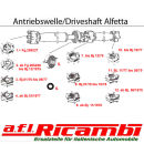 Hardyscheibe Mitte Alfetta GT/GTV 1,6/1,8/2,0...