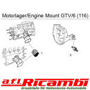 Motorlager hinten Alfa GTV 6 (116) Bj.1980-1987