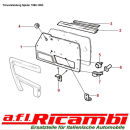 Befestigungsclip Türverkleidung Alfa Spider 105/115 Bj.1990 - 1993