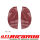 Radkastenverkleidung hinten ( Satz ) skay bordeaux 563 Alfa GT Bertone (105/115) Bj.1963 - 1977