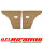 Seitenverkleidungen hinten( Satz ) skay sandbeige Alfa GT Bertone 2000 (105/115) Bj.1971-1977