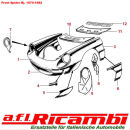 Aufsatz Scheibenwischerblech Alfa Spider 105/115 Bj....