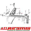 Befestigungsklammer Türdichtung vorn links/rechts Alfa Spider 105/115 Bj.1966-1993