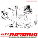 Batterieschale Plastik Alfa Spider 105/115 Bj.1970-1989 Vergaserfahrzeuge