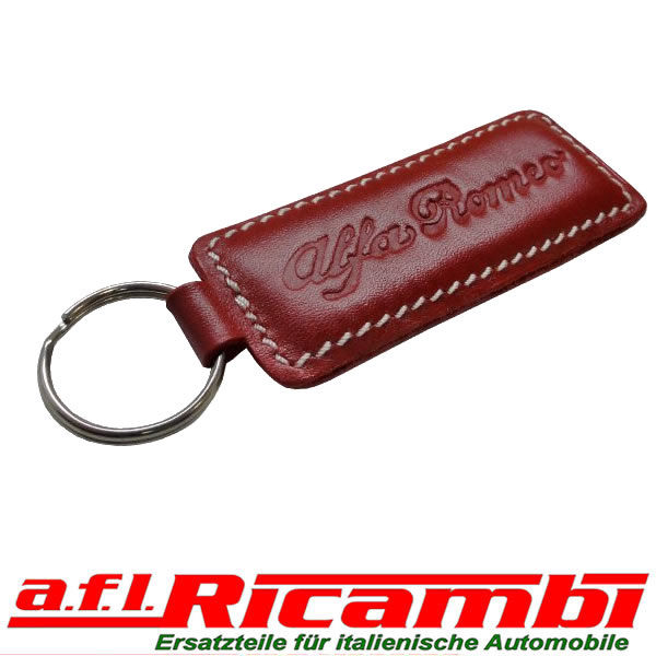 Schlüsselanhänger  Alfa Romeo rosso  - Autoersatzteile für Alfa Rom