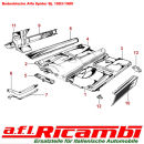 Abdeckung Längsträger rechts Alfa Spider 105/115 Bj.1966-1993
