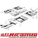 Bodenblech hinten links Alfa Giulia 105/115 Bj.1962 - 1968