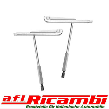 Halter ( Satz ) Austellfenster vorn Alfa GT Bertone 105/115 Bj.1963-1977