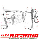 Befestigungsschraube für Dreiecksscheibenrahmen Alfa GT Bertone 105/115