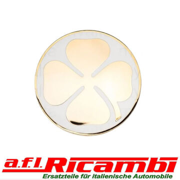 Emblem Kleeblatt Gold C-Säule links/rechts Alfa GT Bertone 105/115