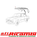 Dachhimmel hellgrau ungelocht Alfa Giulia (105/115) Bj.1962-1978