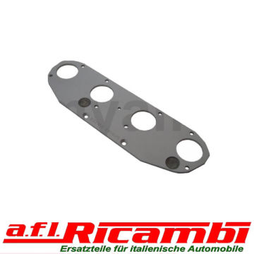 Aluminiumhalteplatte Luftfilter 45 mm/Vergaserstütze Alfa Spider, Bertone, Giulia 105/115
