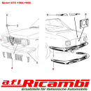 Kühlergrill Scudetto Alfa GT Bertone (105/115) GT Sprint GTC 1600 Bj.1964-1966