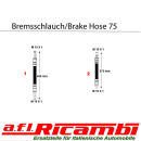 Bremsschlauch hinten Alfa 75 (162) Bj.1985 - 1992