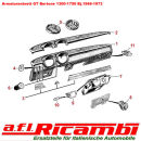 Reparatursatz Armaturenbrett Oberteil Alfa GT Bertone 1750 (105/115) Bj. 1969-1973