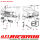 Befestigungsclip Halterahmen Kennzeichenleuchte Alfa Spider 105/115 Bj.1983-1989