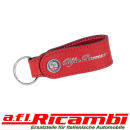 Schlüsselanhänger Alfa Romeo Leder rot