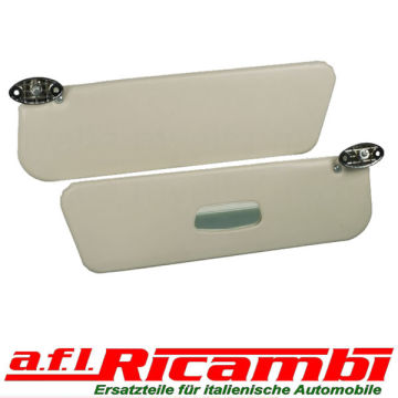 Sonnenblenden beige (Satz) Alfa Giulia (105/115) Bj.1962-1972