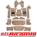 Teppichsatz Innenraum Velours beige Alfa Spider (105/115)...