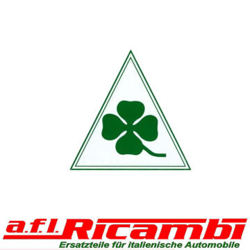 Aufkleber Kleeblatt 160 x 170 mm Alfa GT Bertone, Spider, Giulia (105/115)
