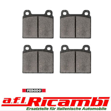 Bremsbelagsatz Ferodo hinten Alfa Spider,GT Bertone, Giulia 105/115 Bj.1967-1993