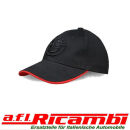 Cap "Alfa Romeo" schwarz, reine Baumwolle