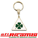 Schlüsselanhänger "Triangolo Alfa Romeo / Quadrifoglio "